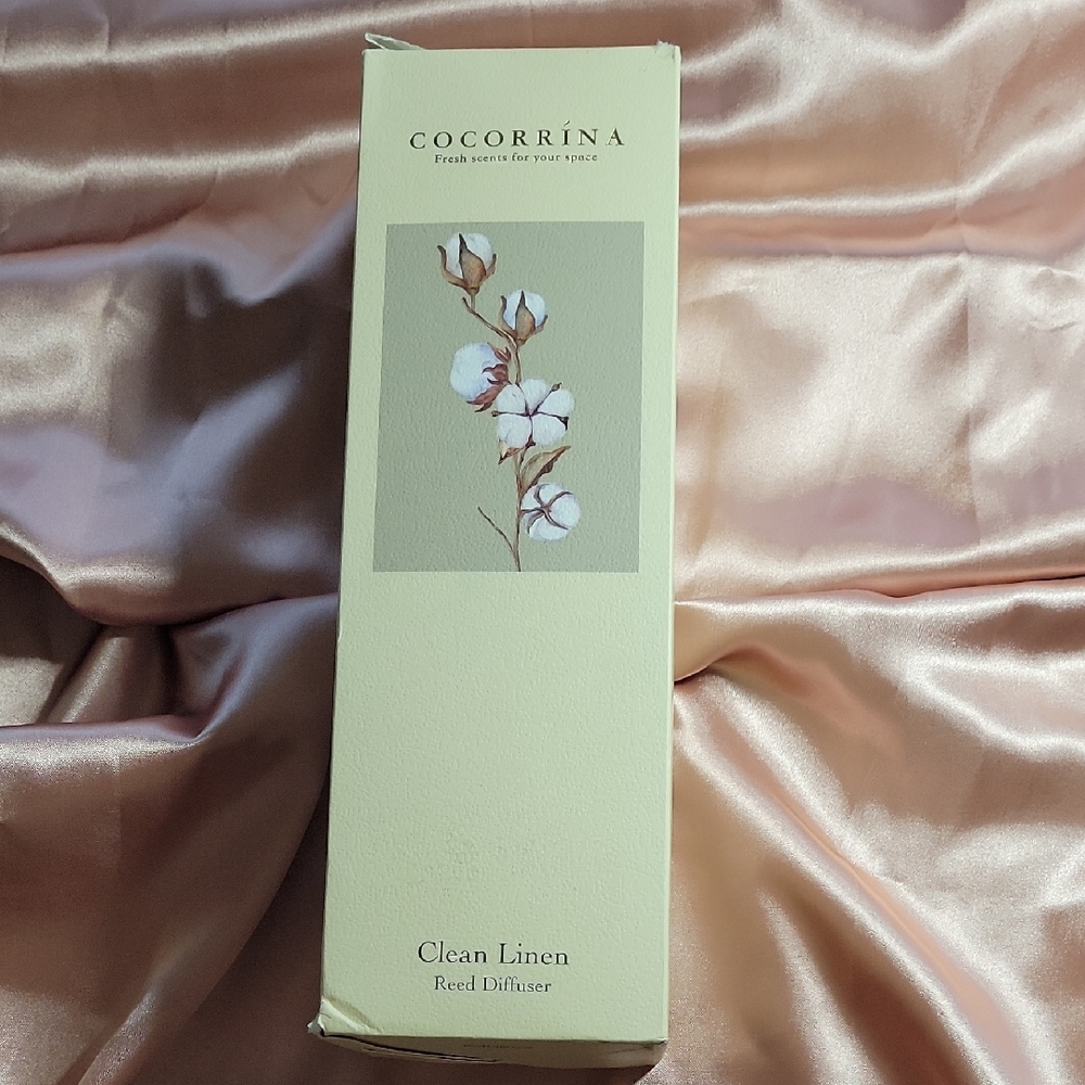 Clean Linen Reed Diffuser - Cream